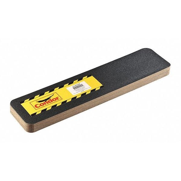 Anti-Slip Cleat, Black, 6 in x 2 ft., PK50
