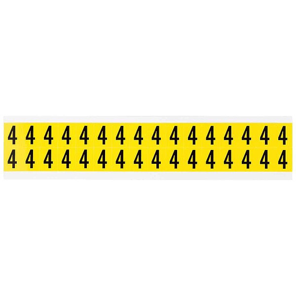 Carded Numbers and Letters, 4, PK32