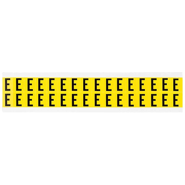 Letter Identification Card, E, PK32