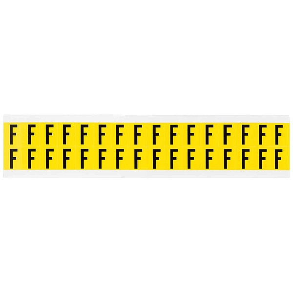 Letter Identification Card, F, PK32