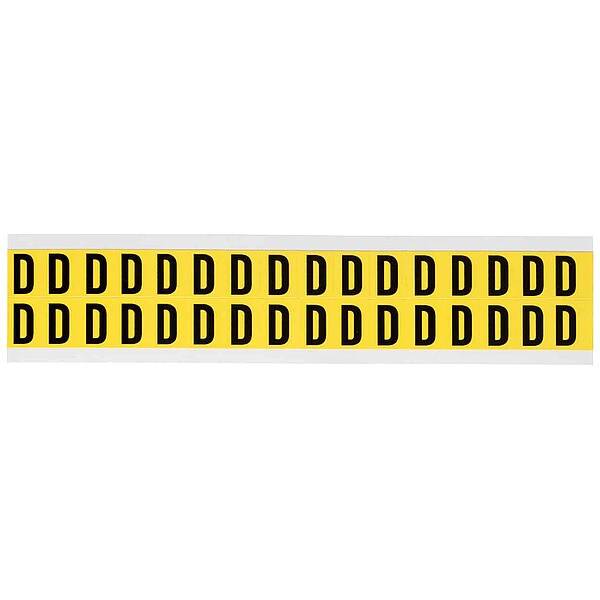 Letter Identification Card, D, PK32