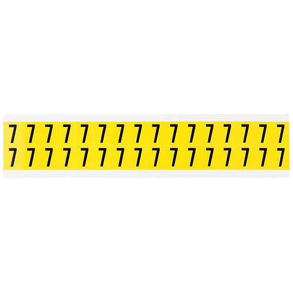 Carded Numbers and Letters, 7, PK32