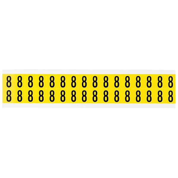 Carded Numbers and Letters, 8, PK32