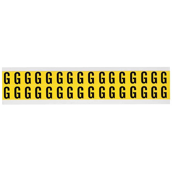 Letter Identification Card, G, PK32