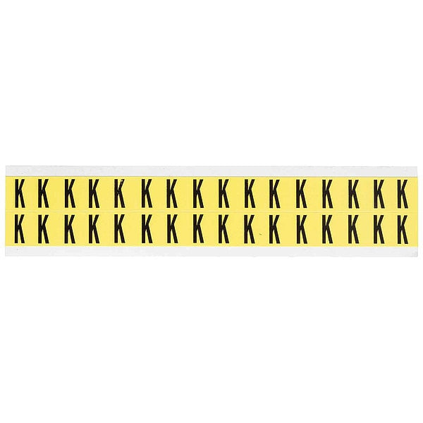 Letter Identification Card, K, PK32