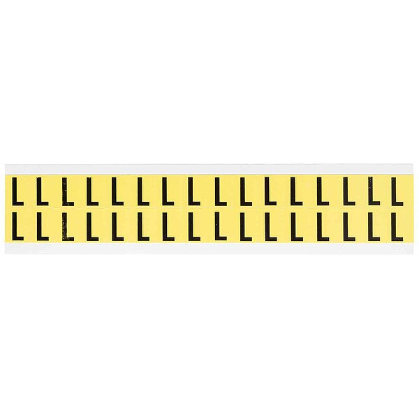 Letter Identification Card, L, PK32