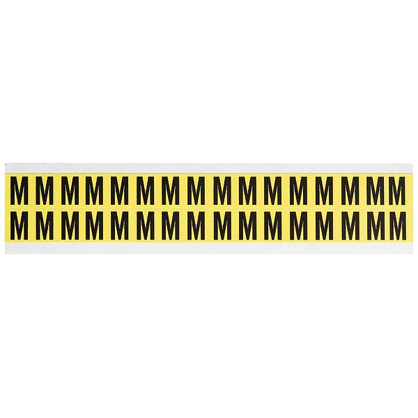 Letter Identification Card, M, PK32