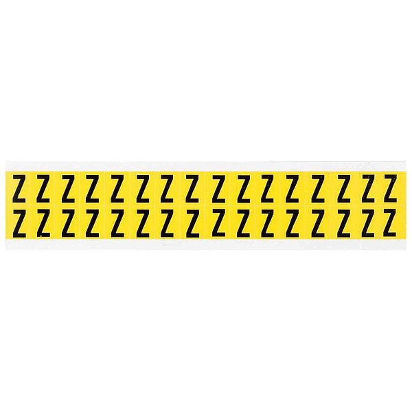 Letter Identification Card, Z, PK32