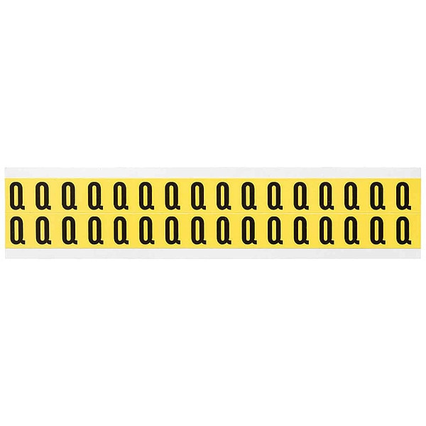 Letter Identification Card, Q, PK32