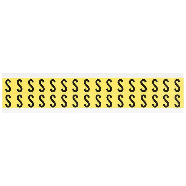 Letter Identification Card, S, PK32