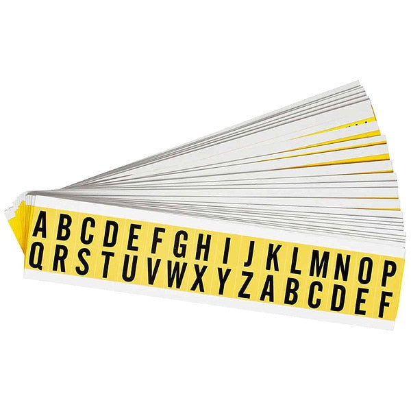 Letter Label Kit, A Thru Z, PK25