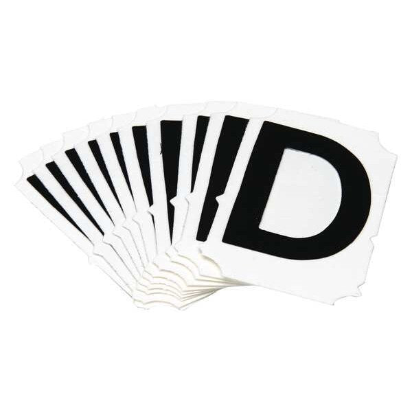 Letter Identification Card, D, PK10