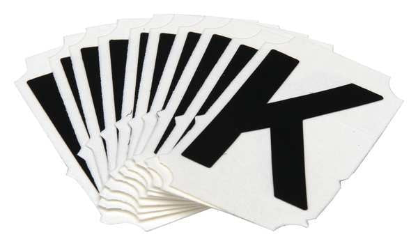 Letter Identification Card, K, PK10