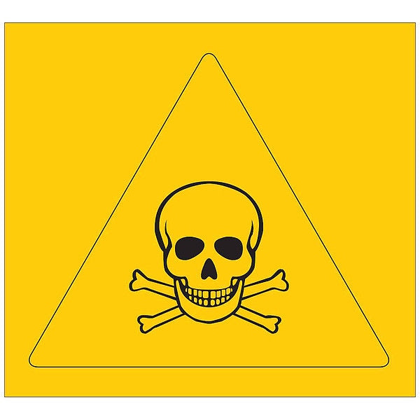 Right-to-Know Label, 2-1/4inHx2-1/4inW