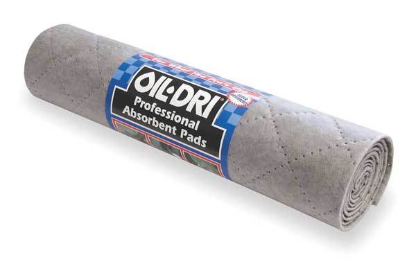 Sorbents, 0.5 gal. Universal Absorbed, Gray, Polypropylene