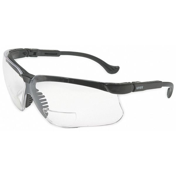 Reading Glasses, +2.0, Clear, Polycarbonate
