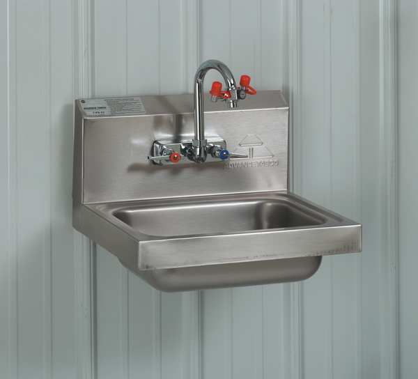 Hand Sink, 15-1/4 In. W