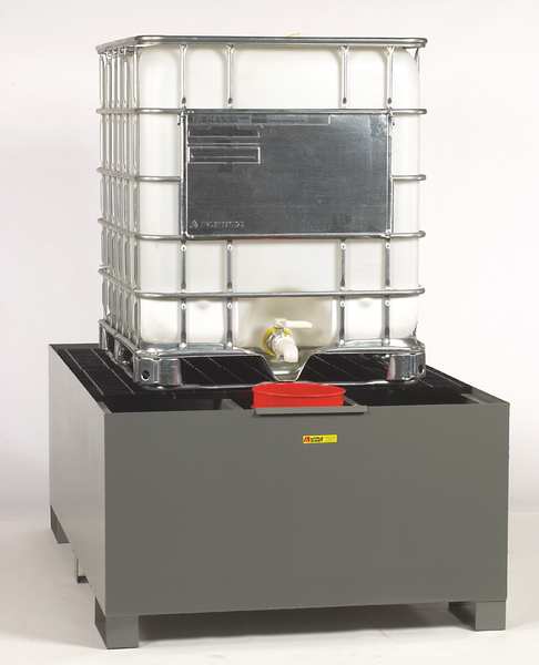 IBC Dispensing and Containment Unit, 400 gal Spill Capacity, 10,000 lb., Steel