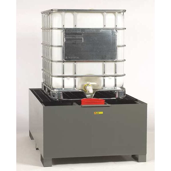IBC Dispensing and Containment Unit, 400 gal Spill Capacity, 10,000 lb., Steel