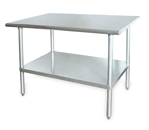 Fixed Work Table, SS, 60