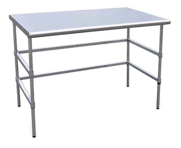 Fixed Work Table, SS, 60