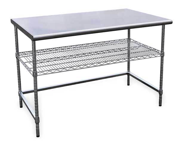 Fixed Work Table, SS, 60