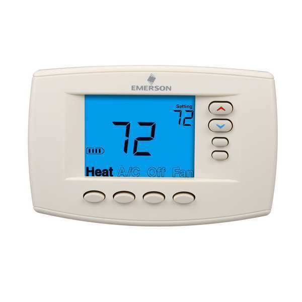 Blue Series 6 Touchscreen Thermostats, 7 or Nonprogrammable Programs, 4 H 2 C, 24VAC