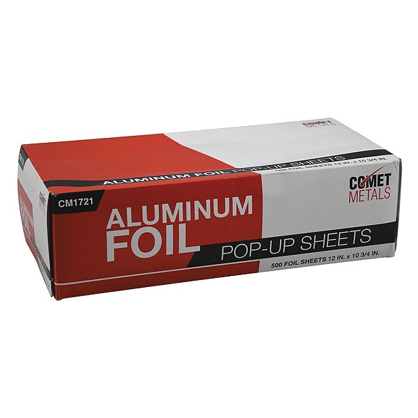 Foil Sheet, Alum, 10 3/4x12 In, Pk500