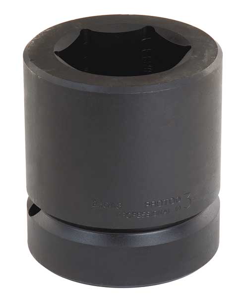 2 1/2 in Drive, 5-1/2 in 6 pt SAE Socket, 6 Points