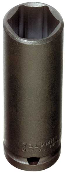 Impact Socket, 1/2 In Dr, 1/2 In, 6 pt
