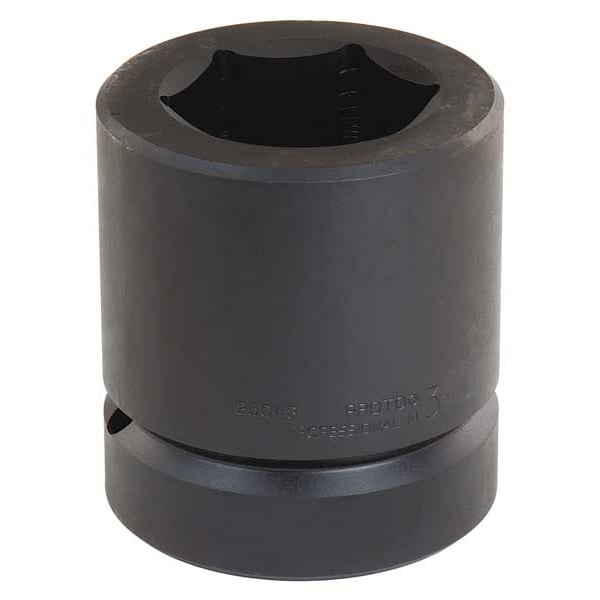 2 1/2 in Drive, 3 in 6 pt SAE Socket, 6 Points