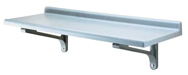 polypropylene Wall Shelf, 18