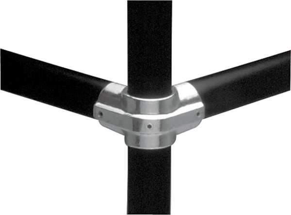 Structural Fitting, Side Outlet Tee-E, Aluminum, 1 in Pipe Size