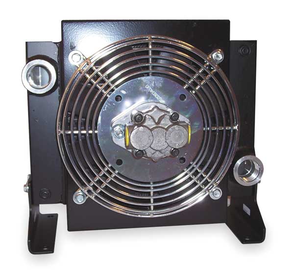 Oil Cooler, w/Hydraulic Motor, 8-80 GPM