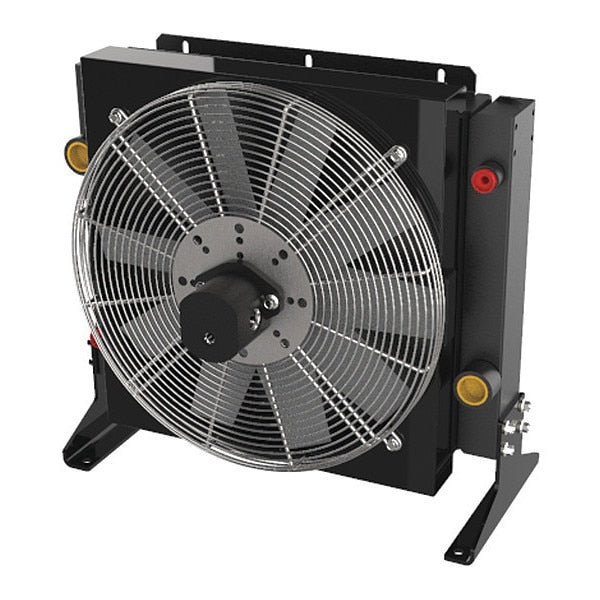 Oil Cooler, w/Hydraulic Motor, 8-80 GPM