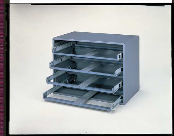 Compartment Drawer with 16 compartments, Steel