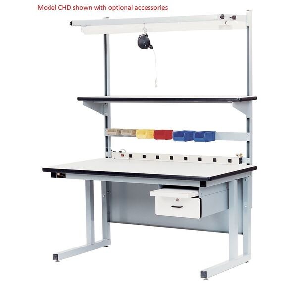 Drawer, 15 W x 19-1/4 D x 6 in. H, Gray