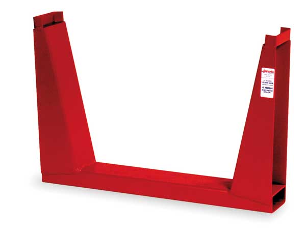 Stacking U Rack, 10,000 lb., 25-1/2 In. W