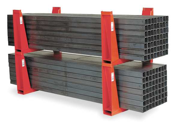 Stacking U Rack, 10,000 lb., 25-1/2 In. W