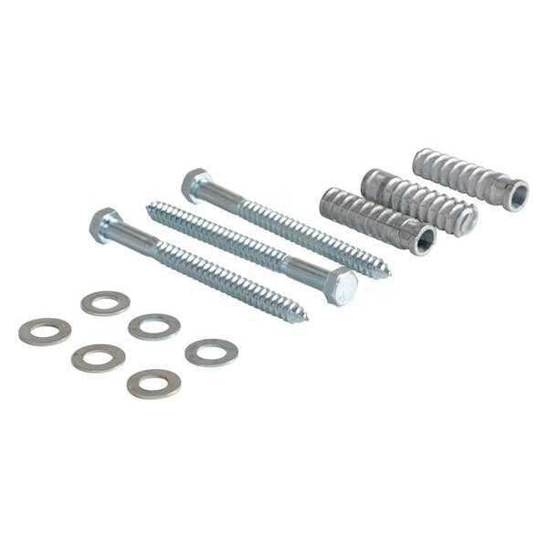 Concrete Installation Kit, F/72 In Stops