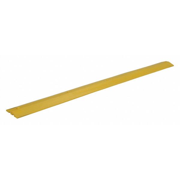 Speed Bump, 2 H, 106 in L, 10 in W, Yellow
