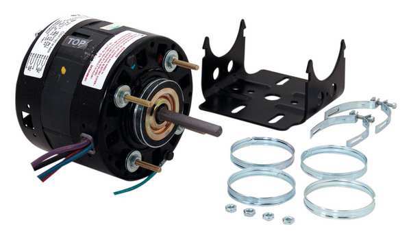 Mtr, Sh Pole, 1/10 HP, 1550,115/208-230, 42Y