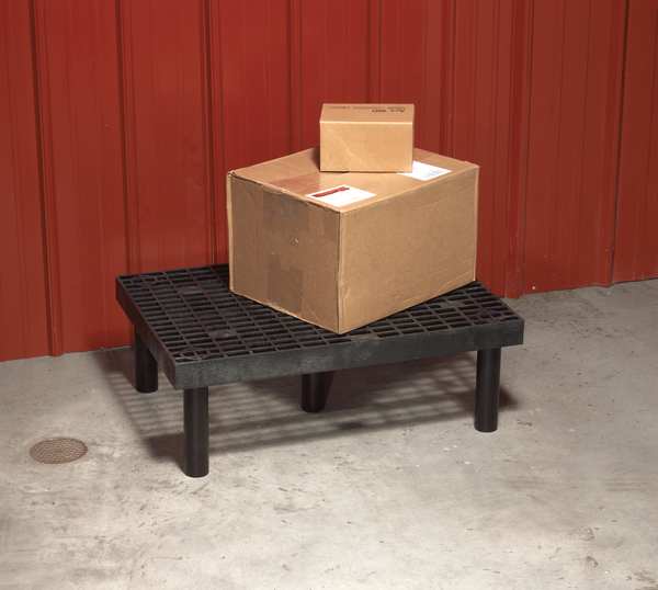 Dunnage Rack, 2000 lb., HDPE, 96 W x 36 D