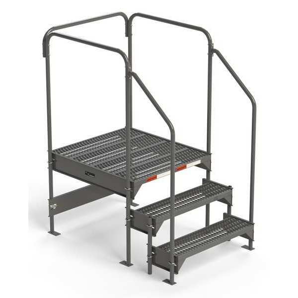 Custom Work Platform, 3 Steps, Modular, 35