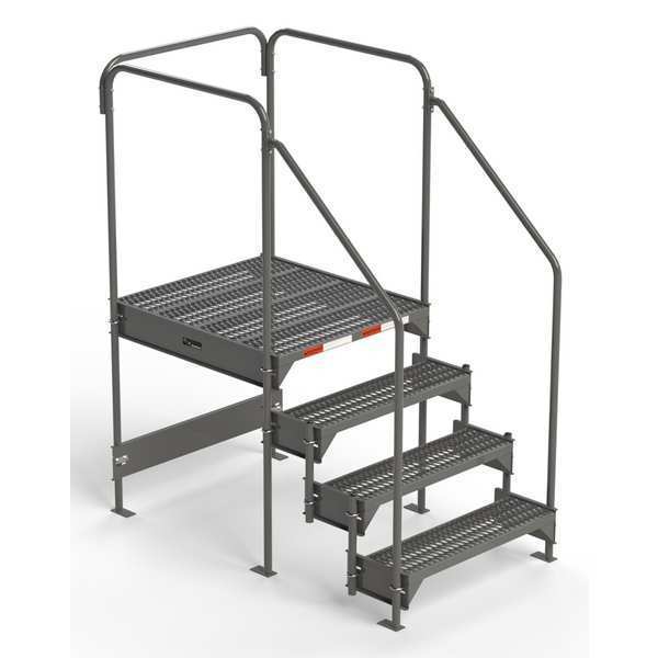 Custom Work Platform, 4 Steps, Modular, 35