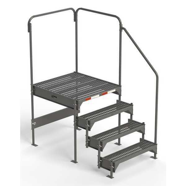 Custom Work Platform, 4 Steps, Modular, 35