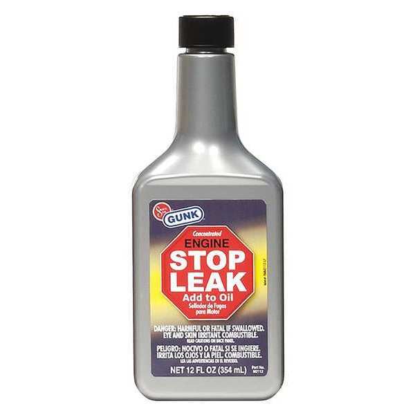 Oil Stop Leak, 12 oz. Size, Amber