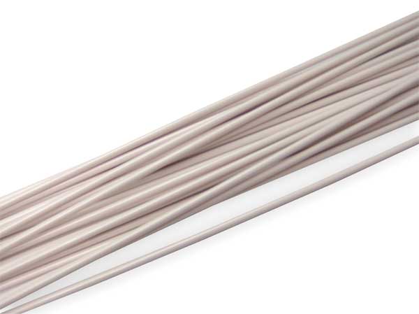 Welding Rod, PVC, 3/16 In, White, PK16