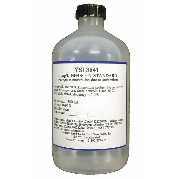Cal Solution, Ammonium, 1 mg/L, 500 mL