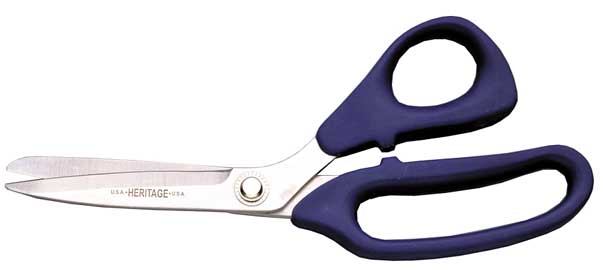 Bent Trimmer, Plastic Handle, SS Blade, 8-7/8-Inch